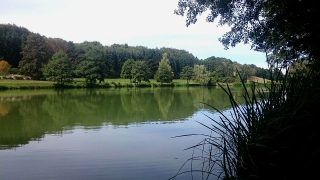 Gott sah IHN und weinte bitterlich, doch er sah den schoenen IHNER WEIHER nicht